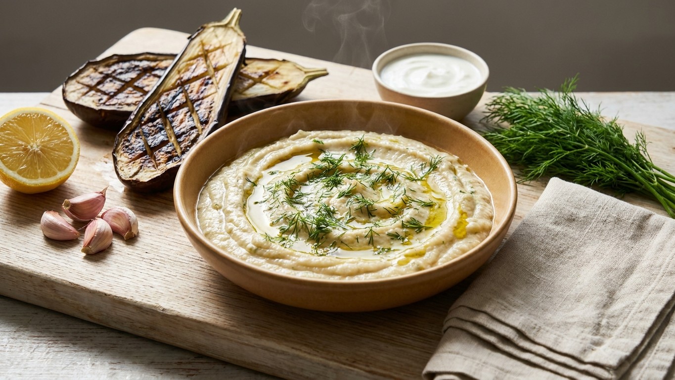 Smoked Eggplant Puree