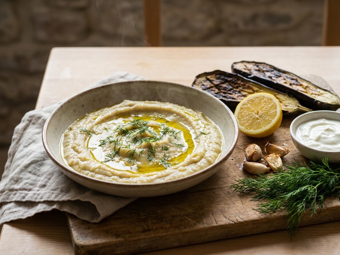 Smoked Eggplant Puree