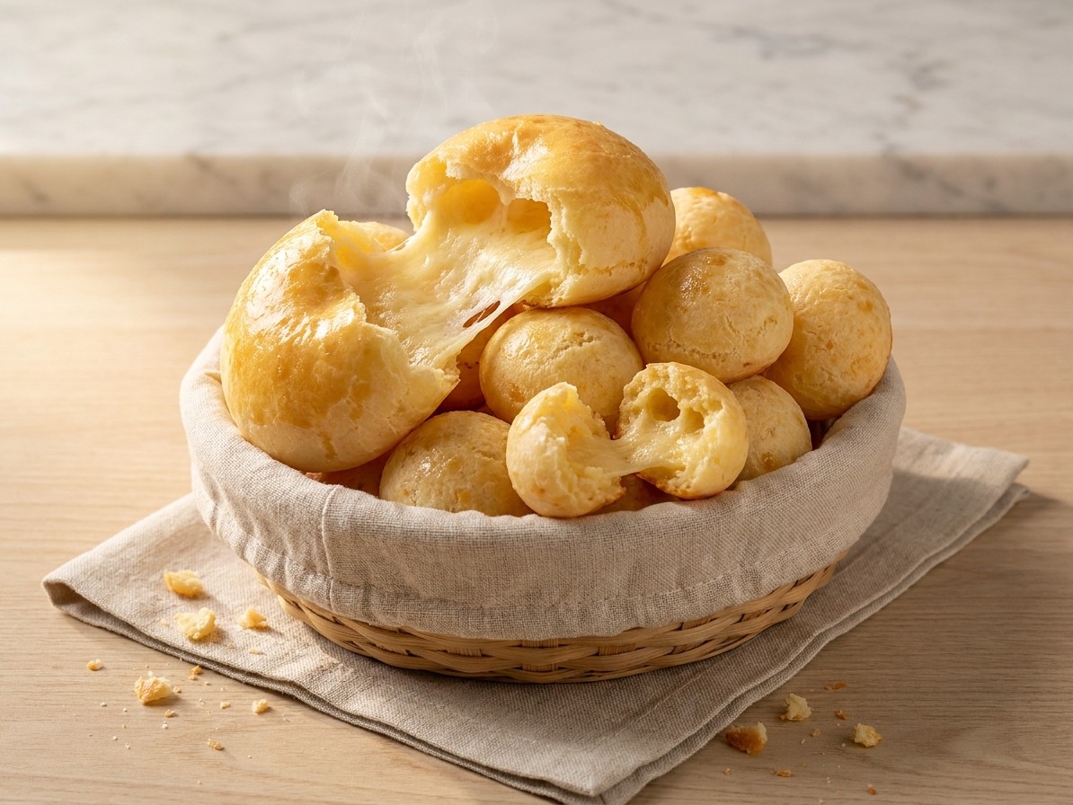 Brazilian Cheese Bread (Pao de Queijo)