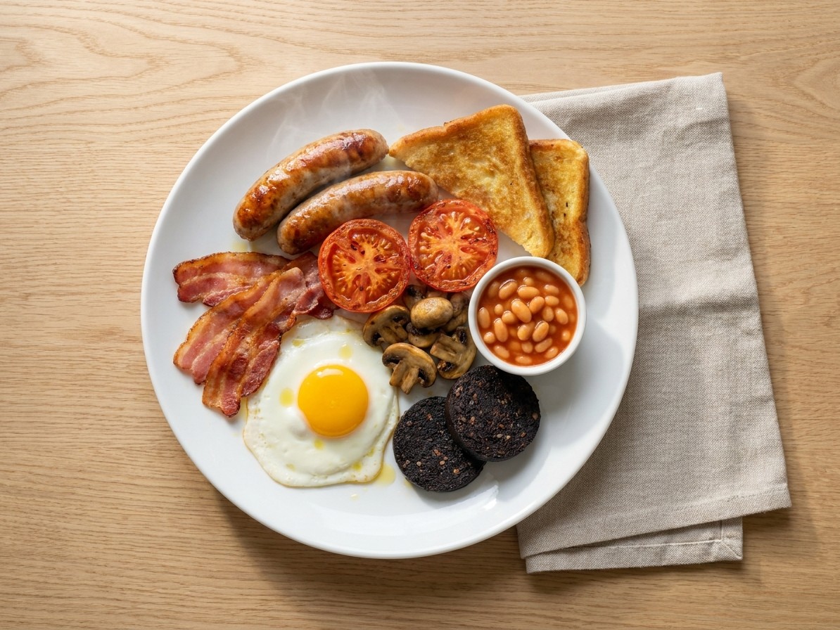 Classic Full English Breakfast