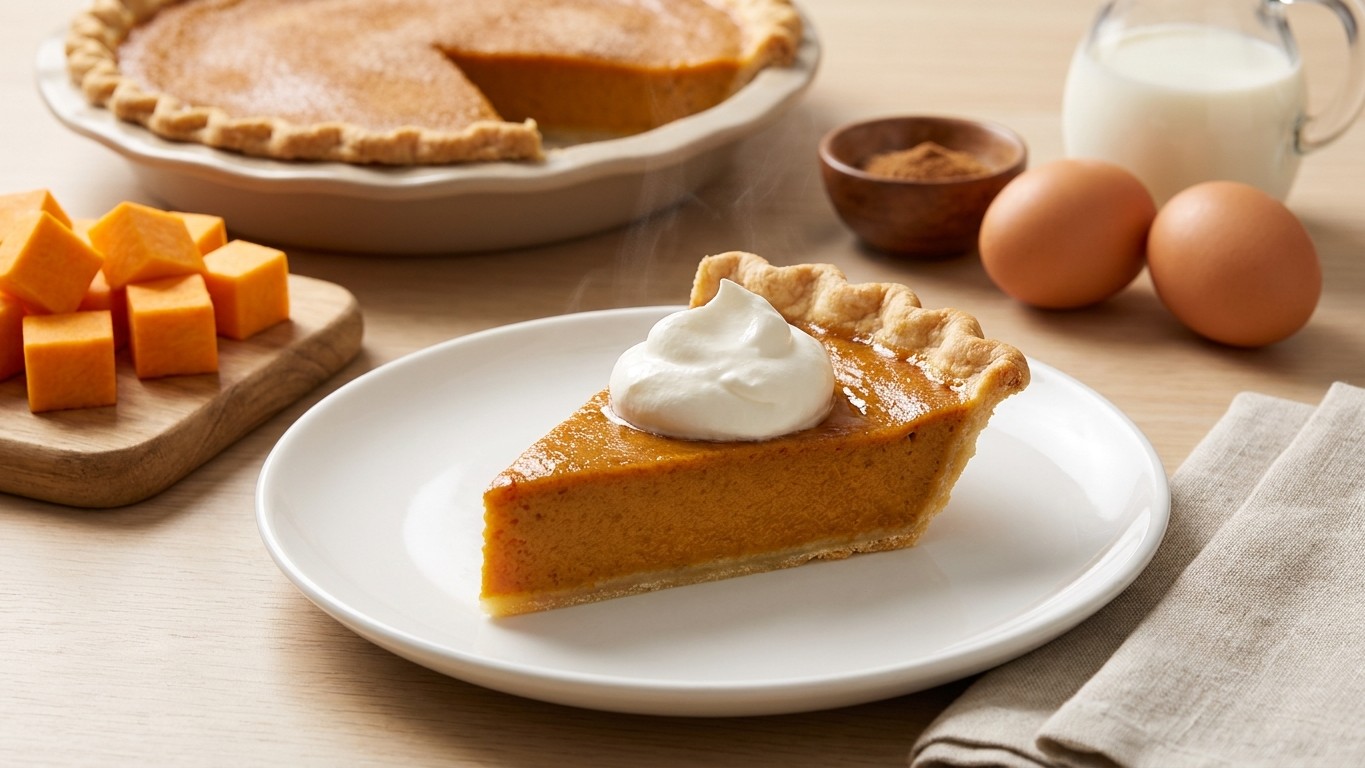 Homemade Pumpkin Pie
