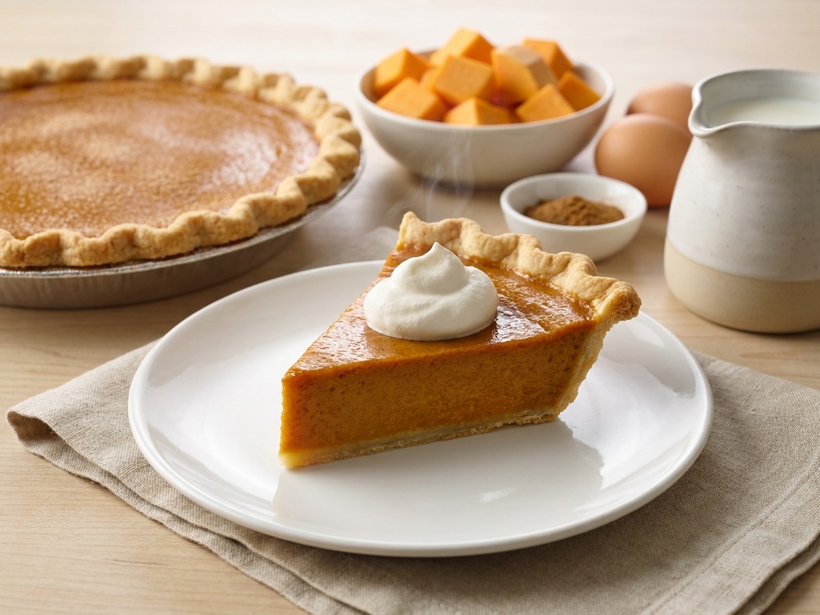 Homemade Pumpkin Pie
