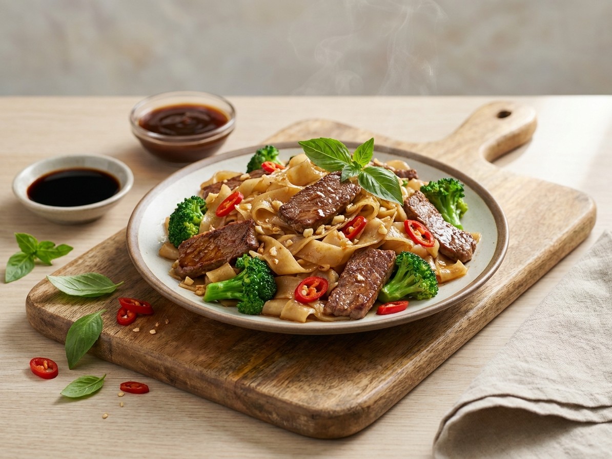 Drunken Noodles (Pad Kee Mao)
