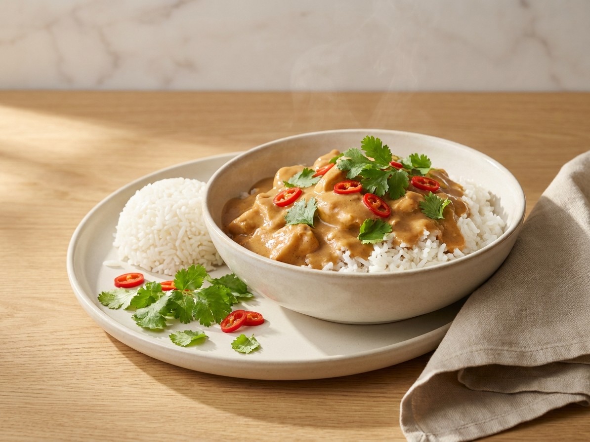 Nutty Chicken Curry
