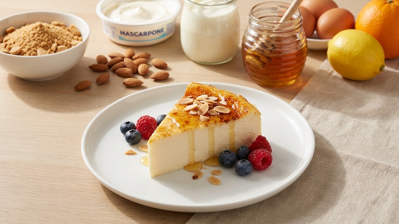 Honey Yogurt Cheesecake