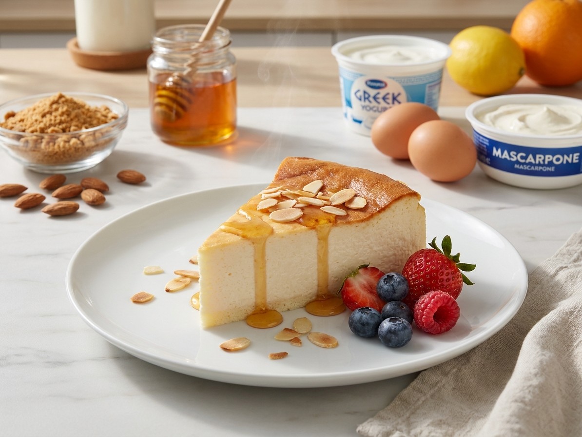 Honey Yogurt Cheesecake