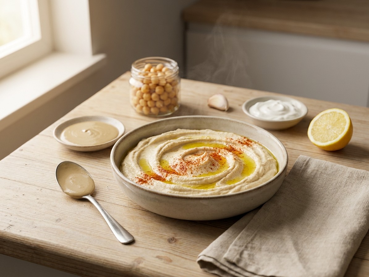 Easy Creamy Hummus
