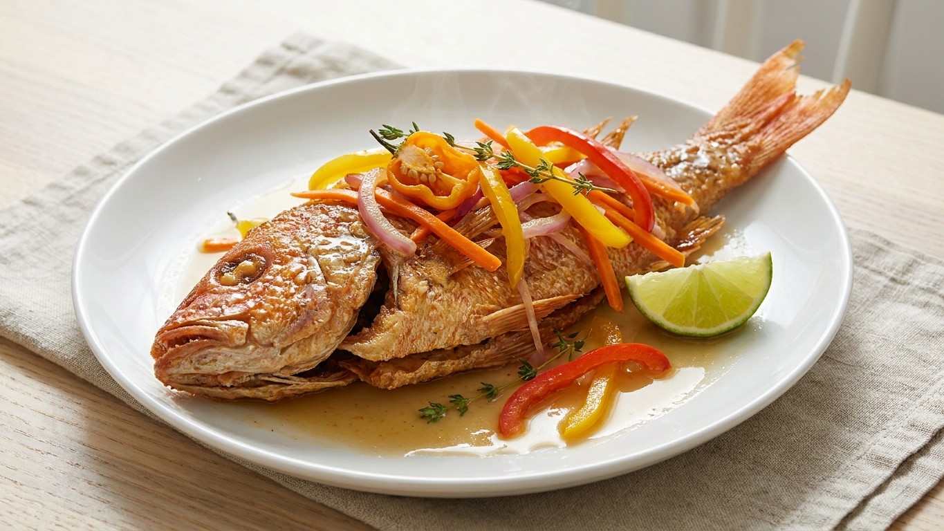 Jamaican Escovitch Fish