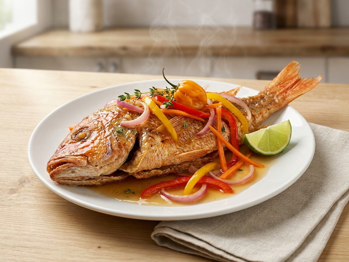 Jamaican Escovitch Fish