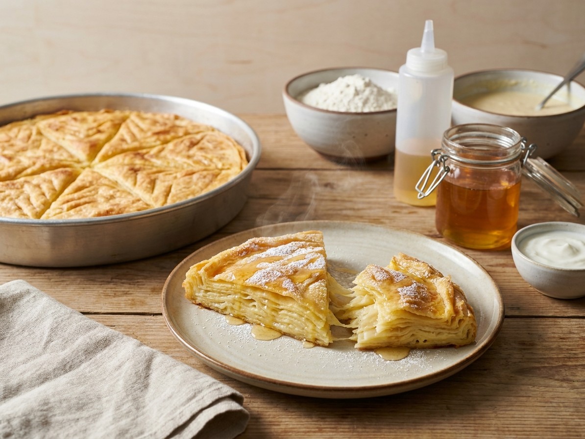 Flija: Albanian Layered Pancake