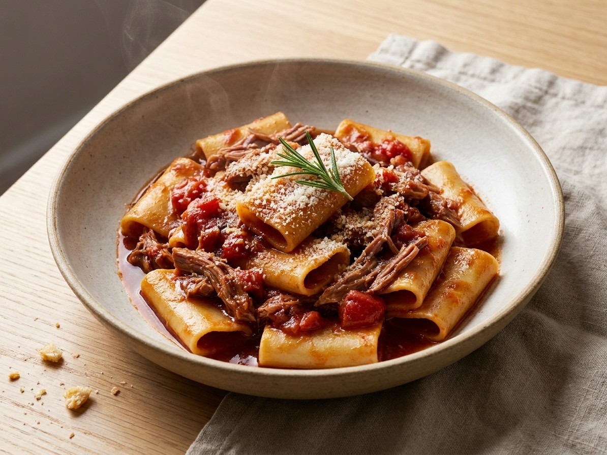 Venetian Duck Ragu with Paccheri