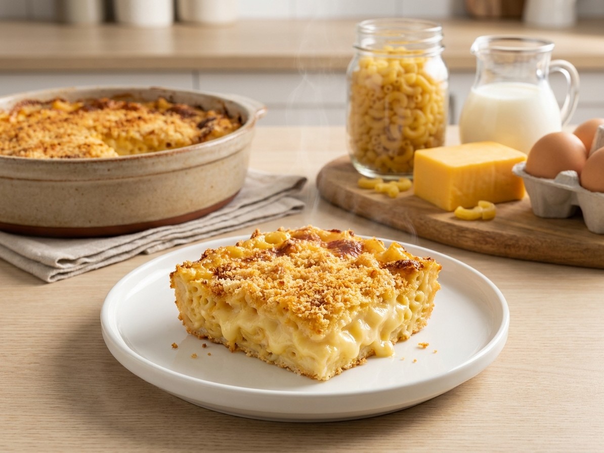 Barbadian Macaroni Pie