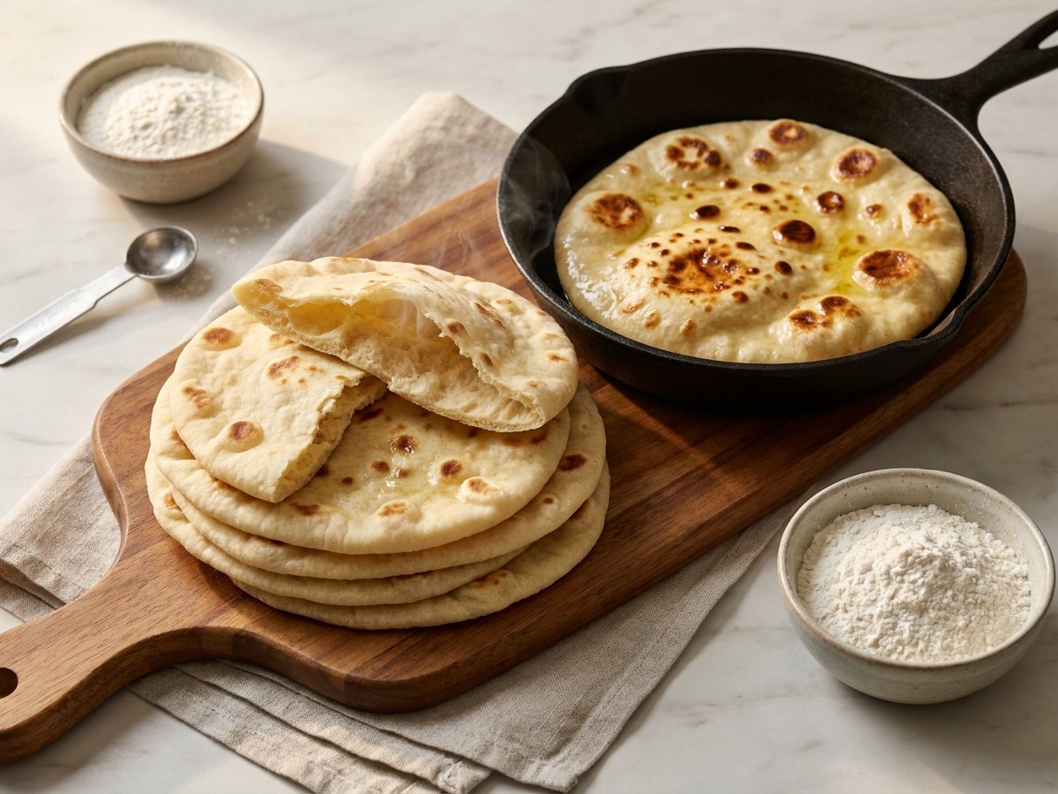Homemade Shawarma Flatbread