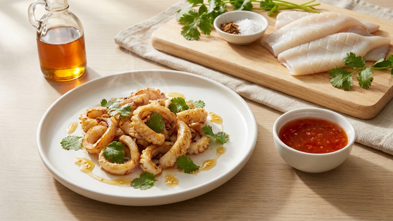 Quick Salt and Pepper Squid
