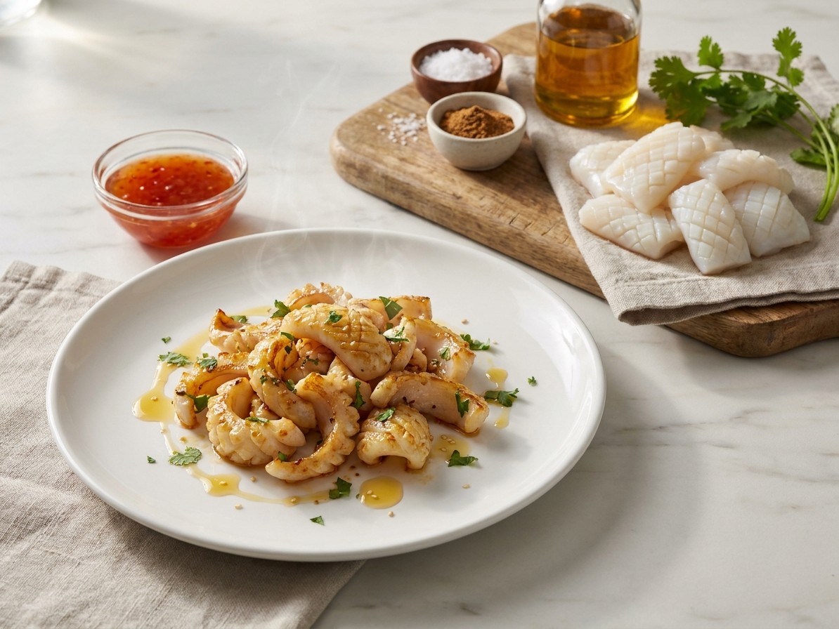 Quick Salt and Pepper Squid