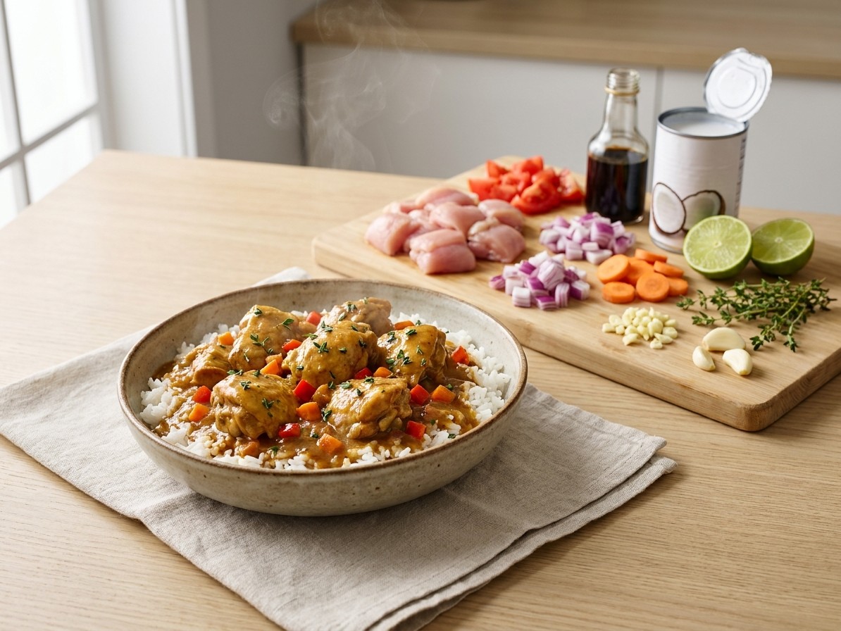 Jamaican Brown Stew Chicken