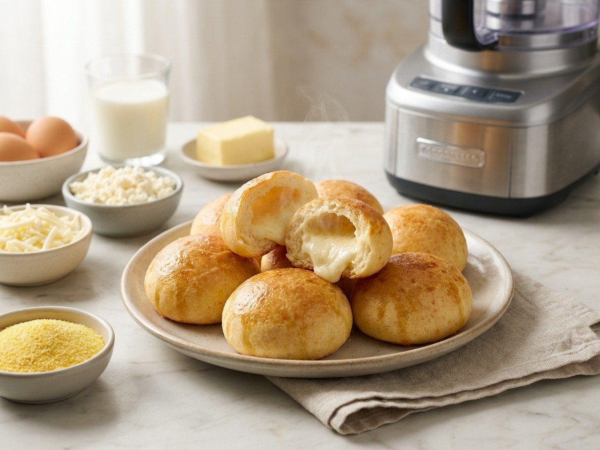 Almojábanas (Colombian Cheese Bread)