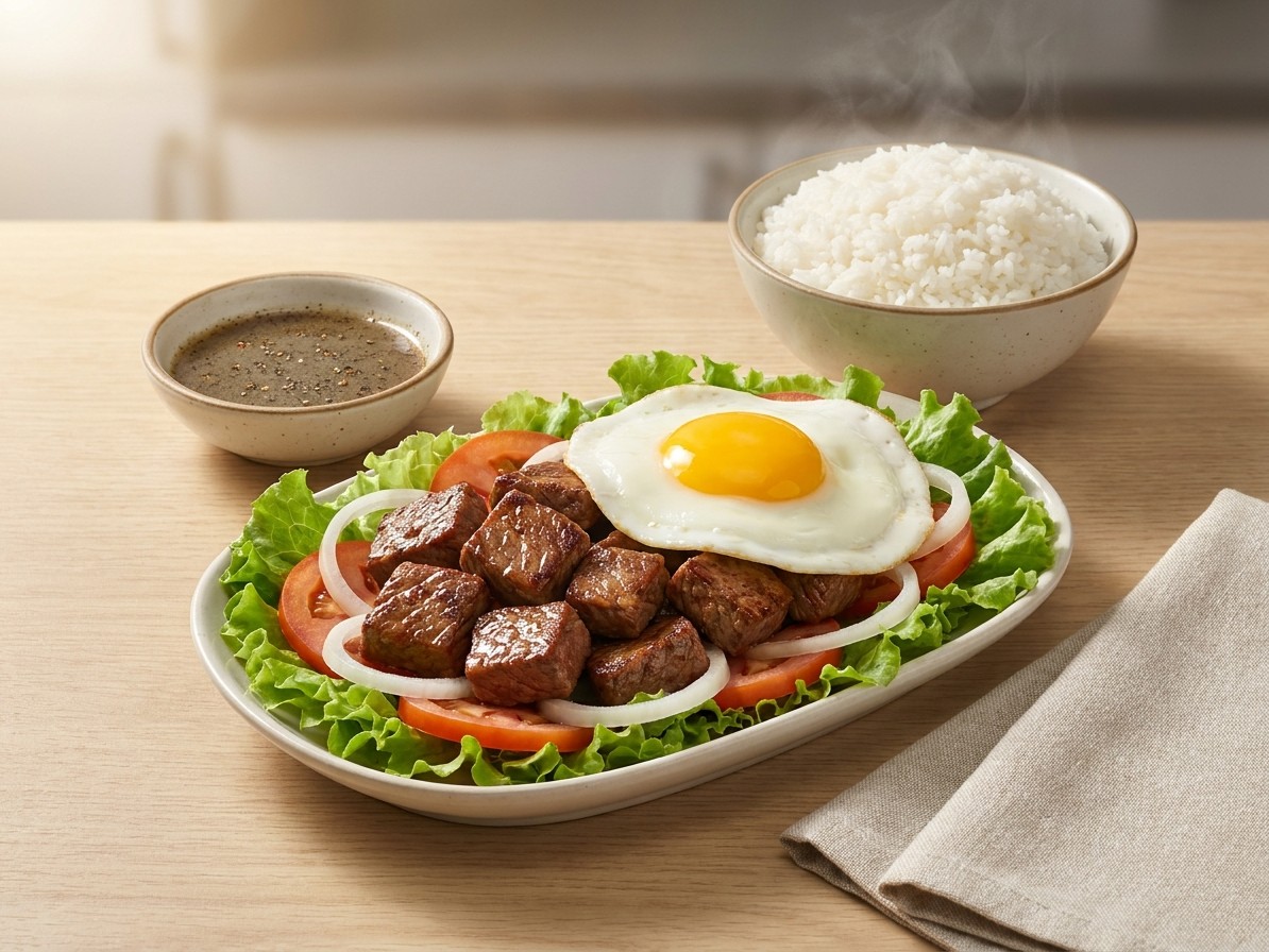 Beef Lok Lak (Cambodian Shaking Beef)