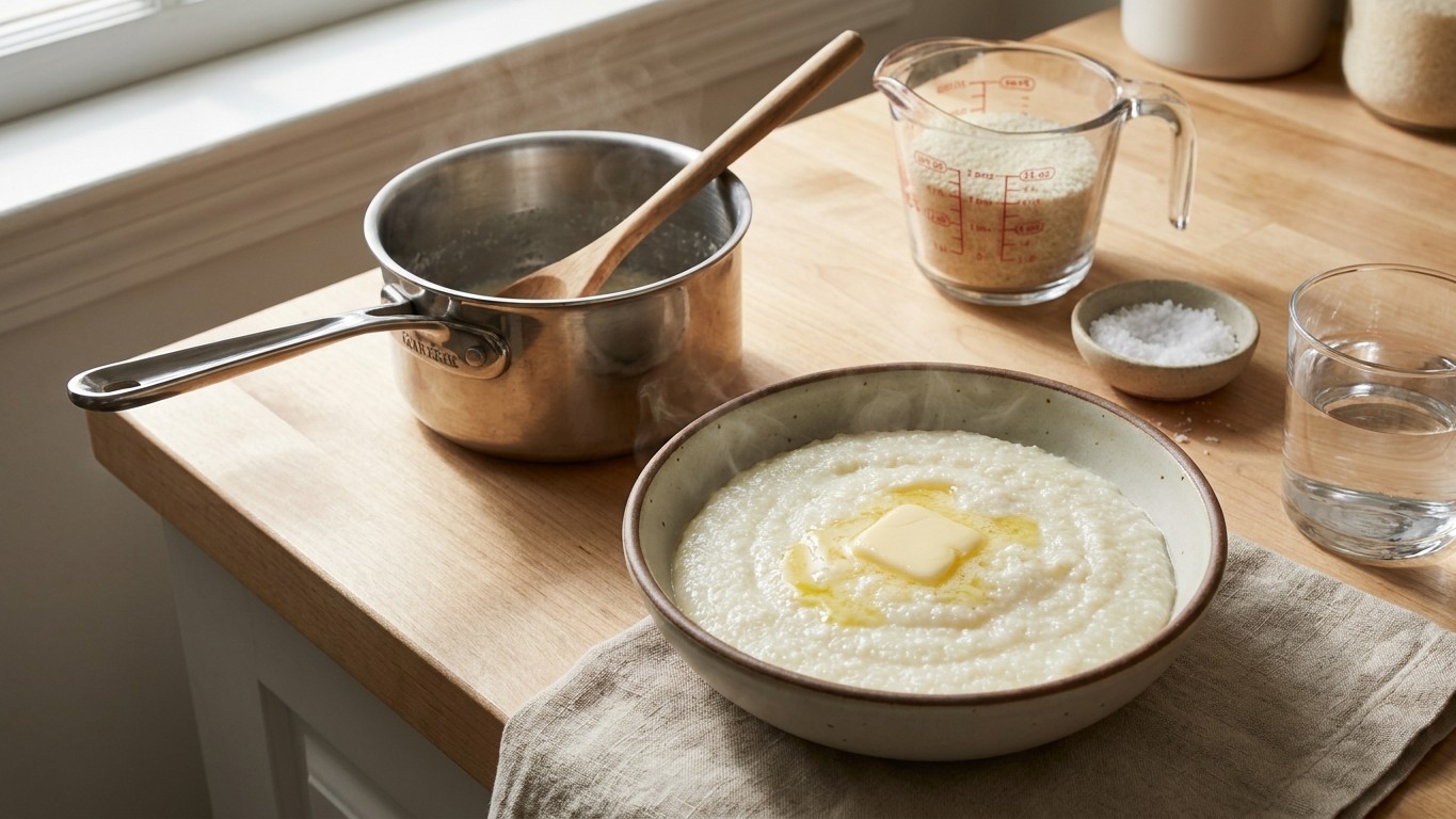 Simple Stovetop Grits