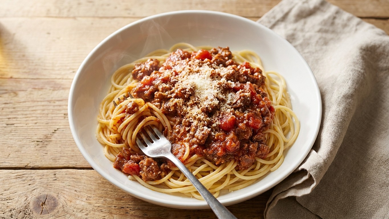 Classic Spaghetti Bolognese