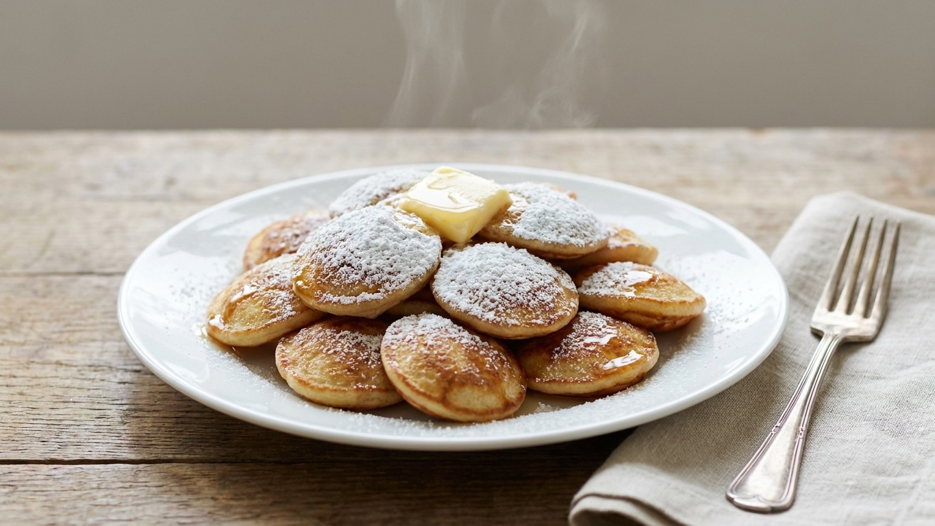 Dutch Poffertjes (Mini Pancakes)