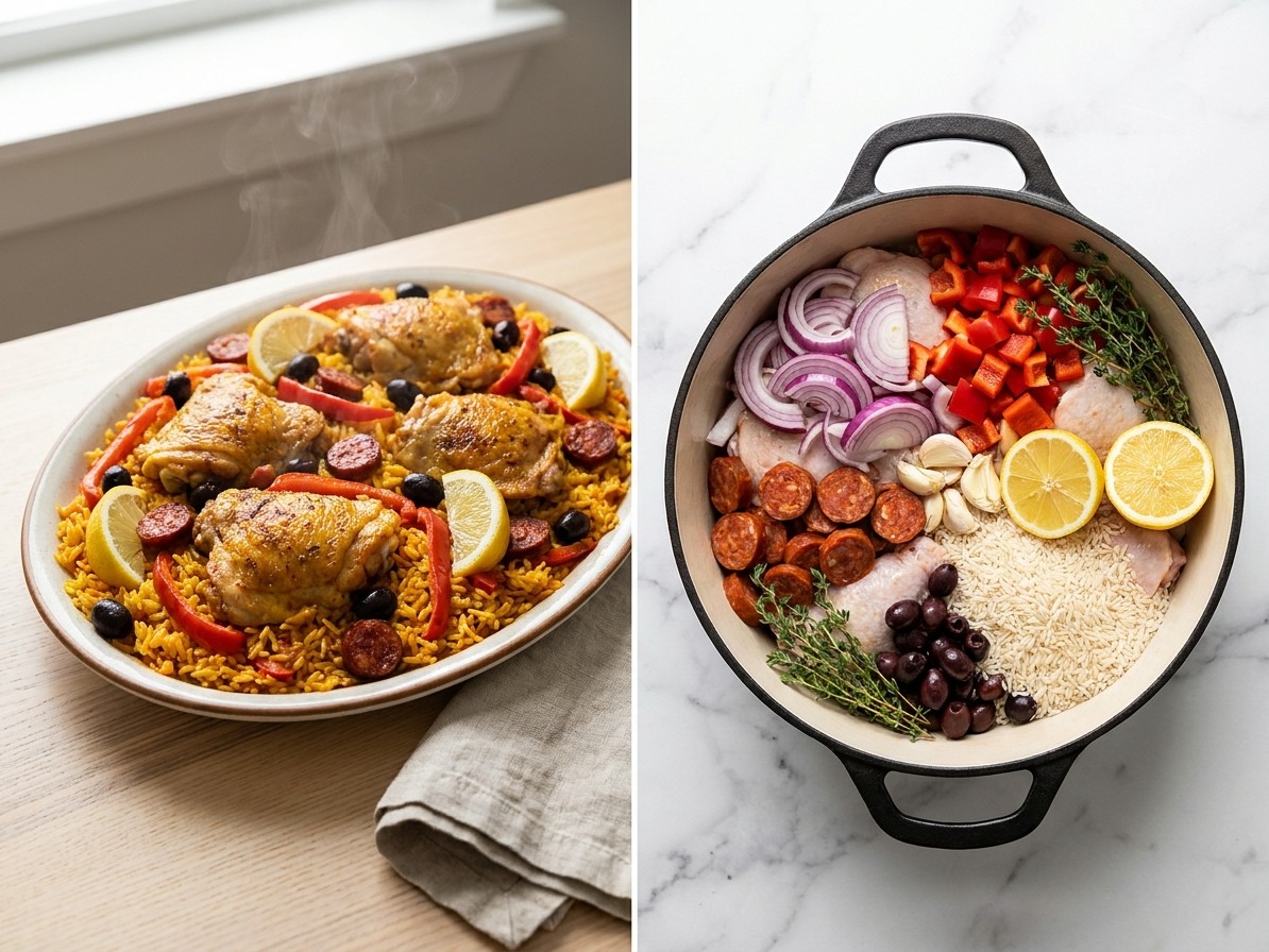 Chicken Basquaise