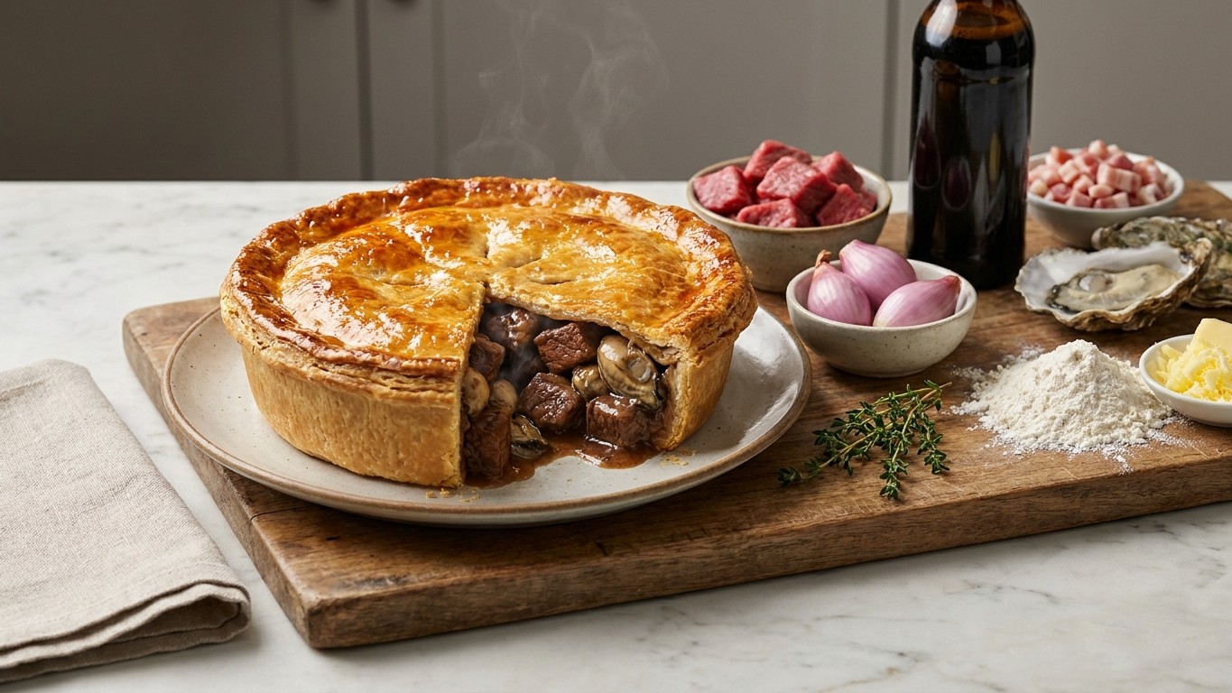 Beef and Oyster Pie