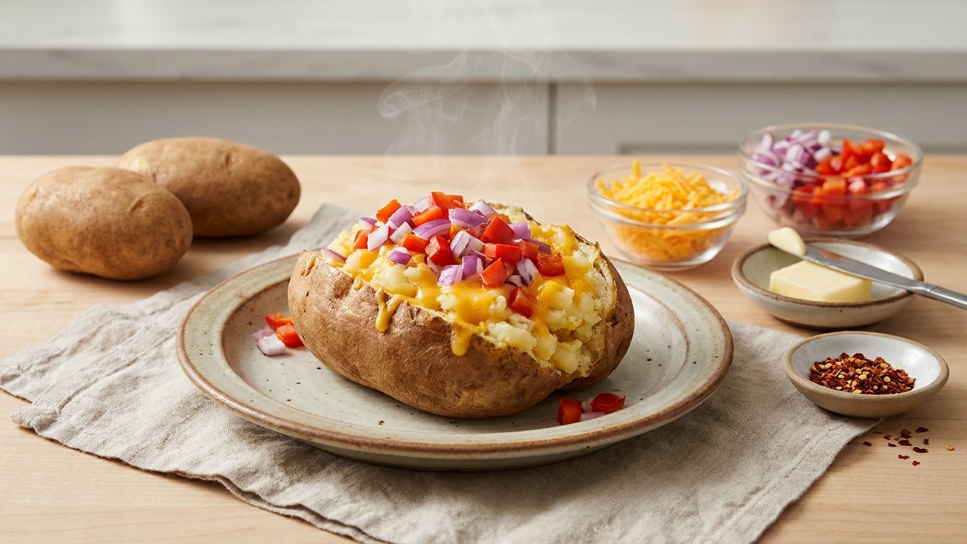 Turkish Kumpir (Loaded Baked Potato)