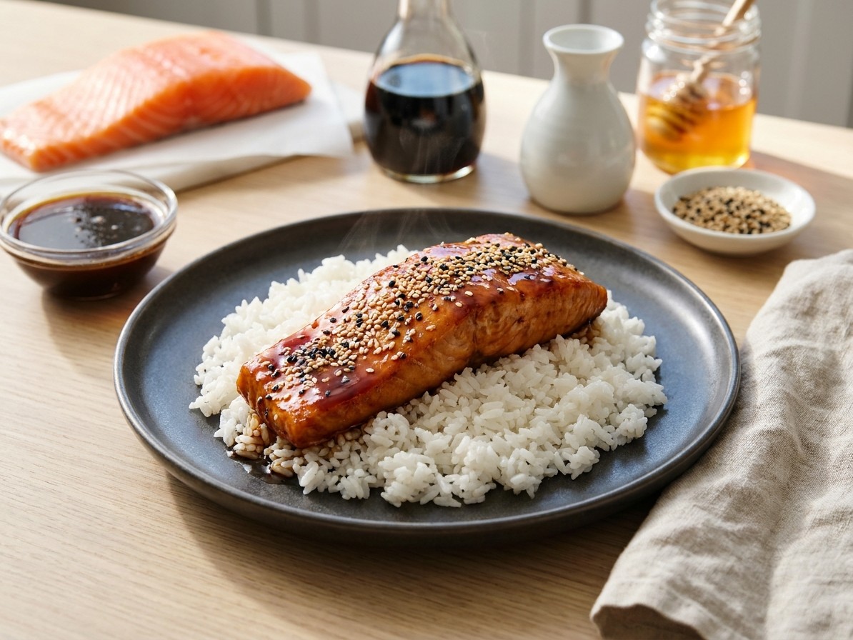 Honey Teriyaki Salmon
